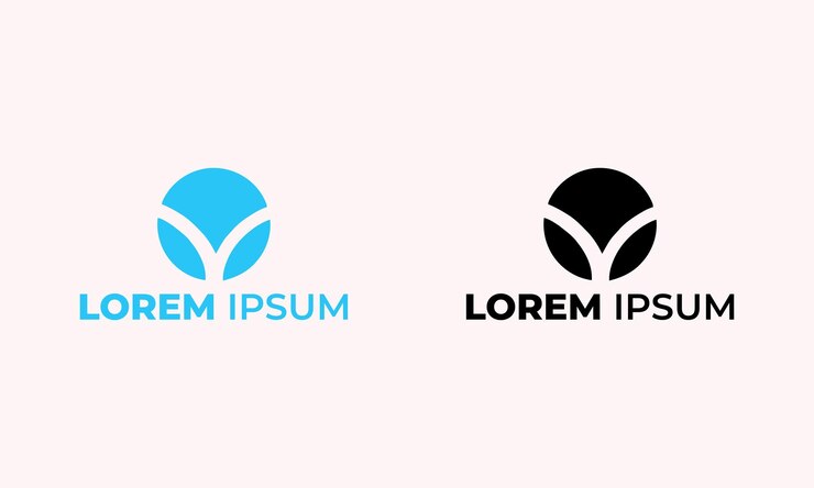 Design creativo del logo Y del cerchio aziendale