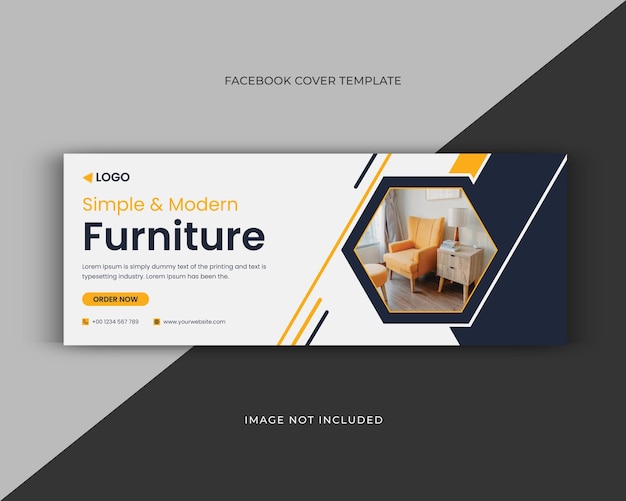 Design creativo della copertina di Facebook