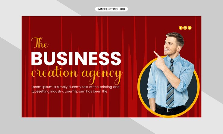 Design creativo di brochure bifold vettoriale