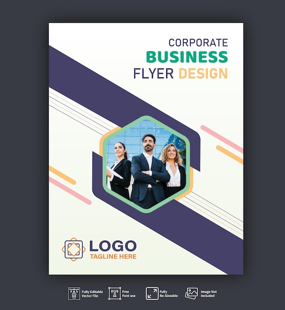 Design creativo di copertine aziendali