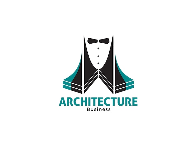 Design del logo aziendale di architettura