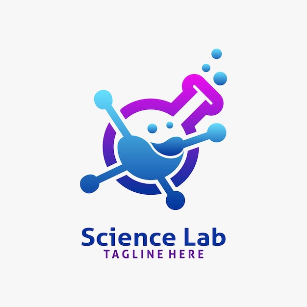 Design del logo del laboratorio di scienze