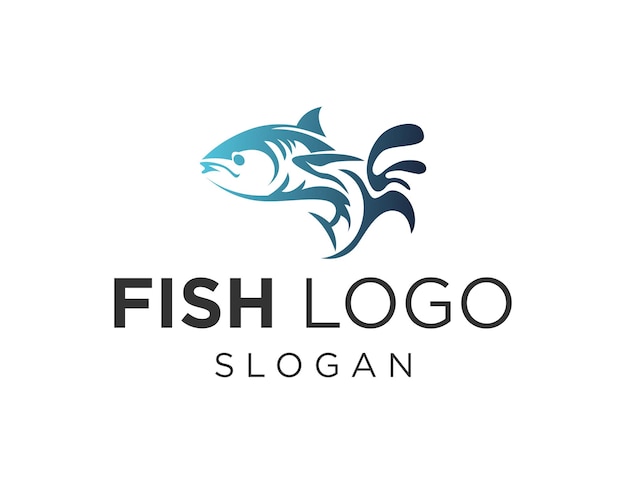 Design del logo di pesce