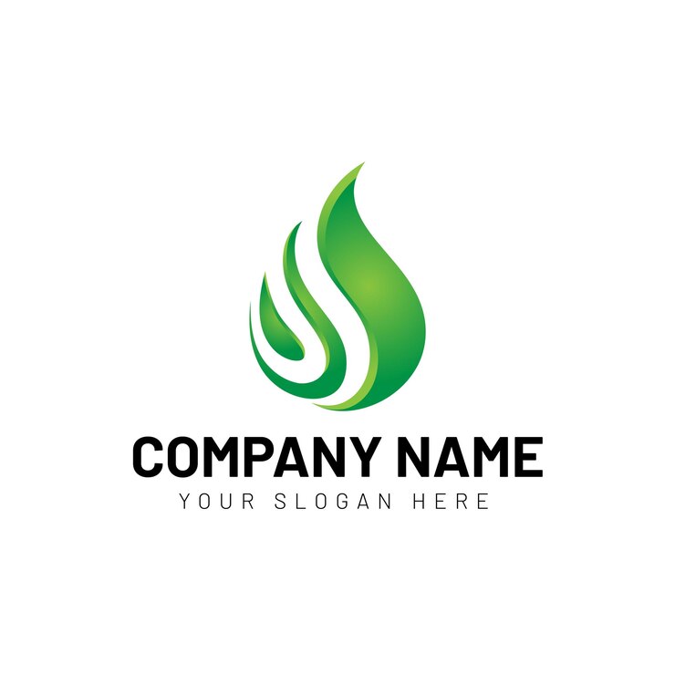 Design del logo eco naturale