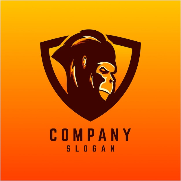 design del logo gorilla