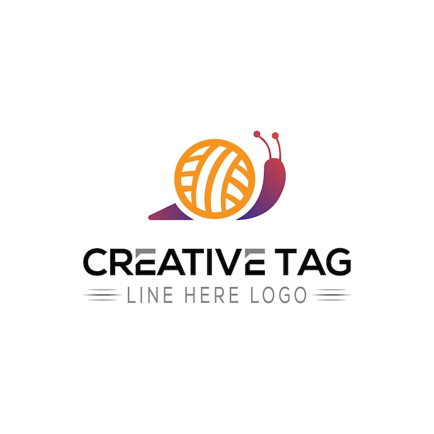 Design del logo O Letter con icone creative per il download gratuito
