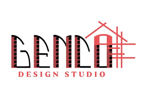 Design del logo urbano di tipografia moderna e minimalista creativa