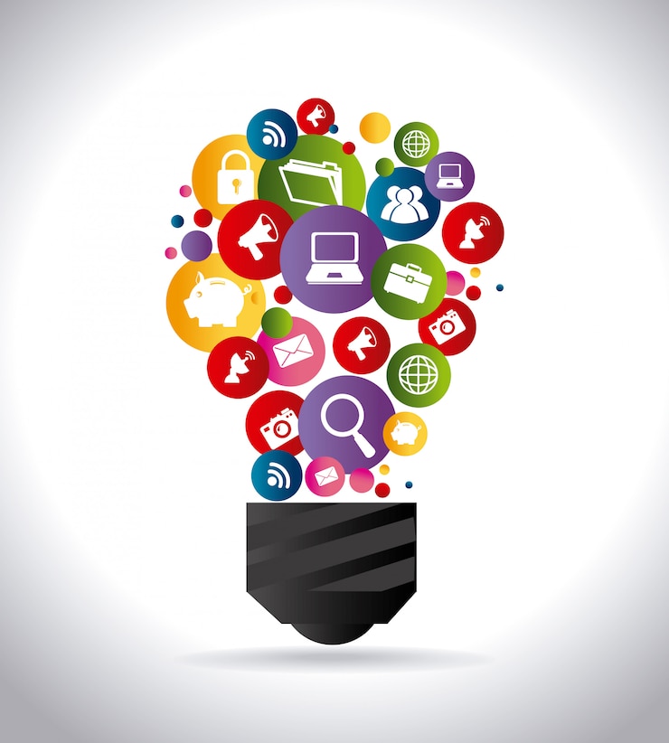 Vettore design del marketing