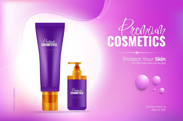 Design del modello di cosmetici