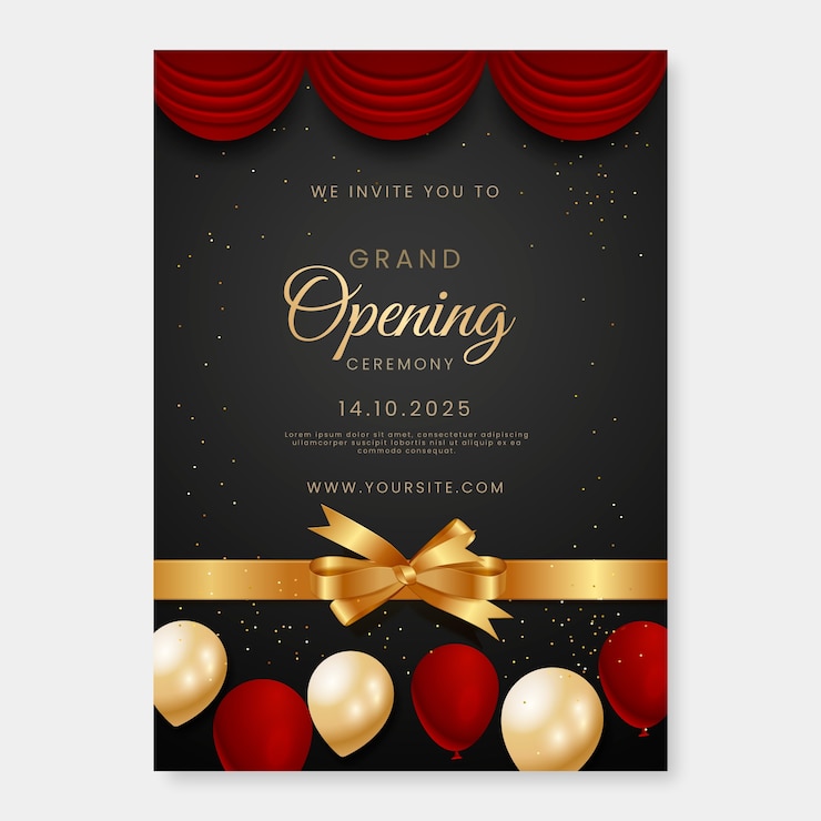 Vettore design del modello di poster di capodanno