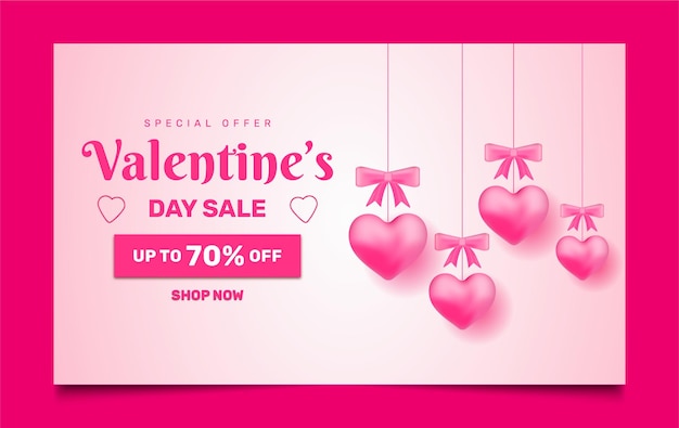 Design della bandiera di San Valentino