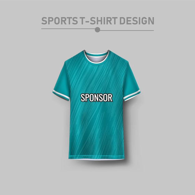 Design della maglia da calcio per la sublimazione