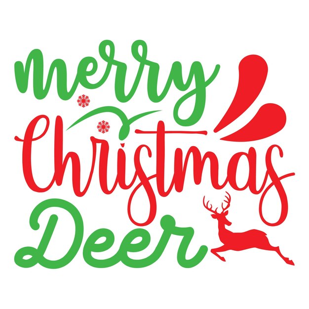 Design della maglietta in formato SVG di Natale