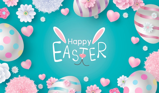 Design di banner di Pasqua