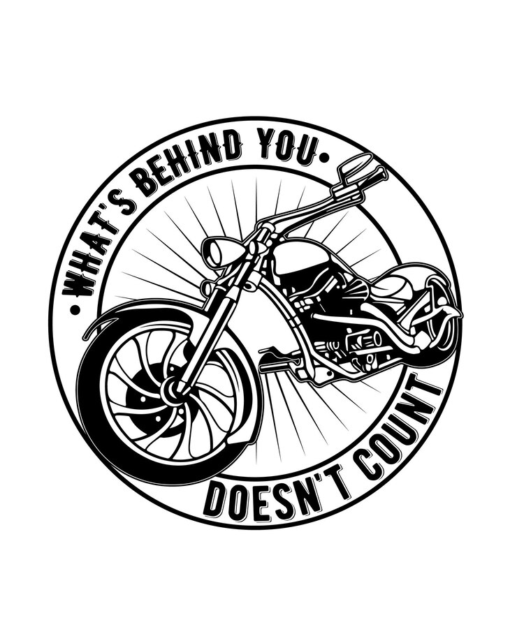 Vettore design di magliette da moto