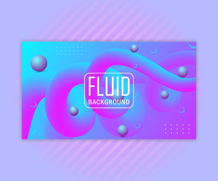 Vettore design di sfondo astratto e fluido