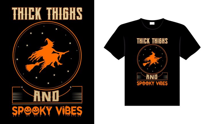 Vettore design di t-shirt vintage horror di halloween, design tipografico di grafica vettoriale modello di stampa spaventoso