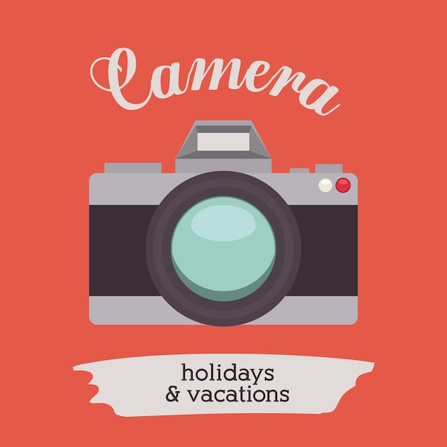 Design digitale di vacanze e vacanze