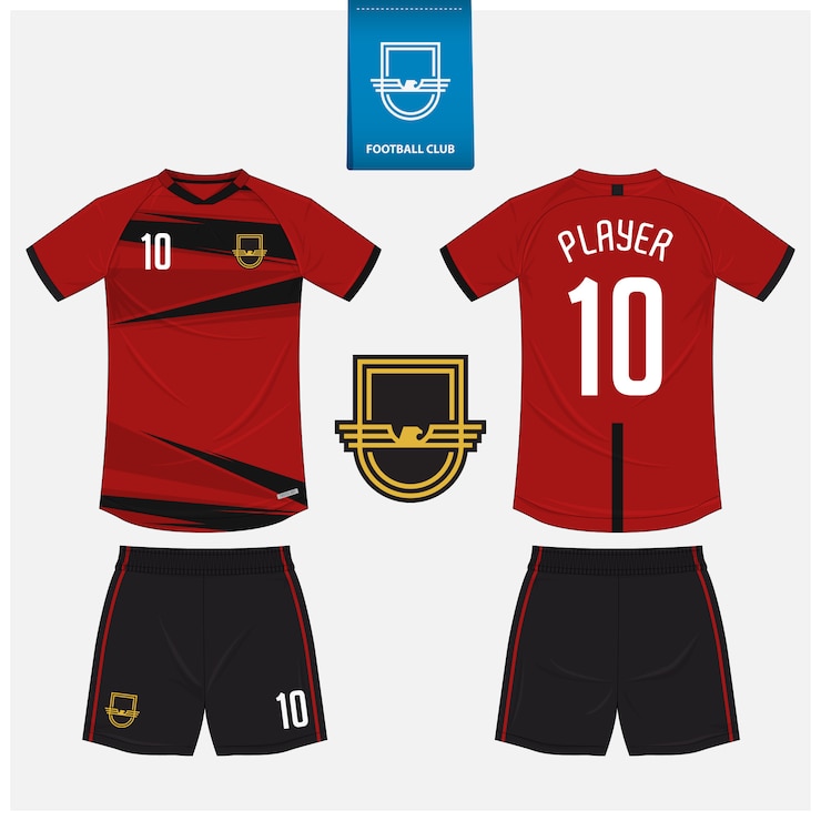 Vettore design modello maglia calcio o kit calcio.