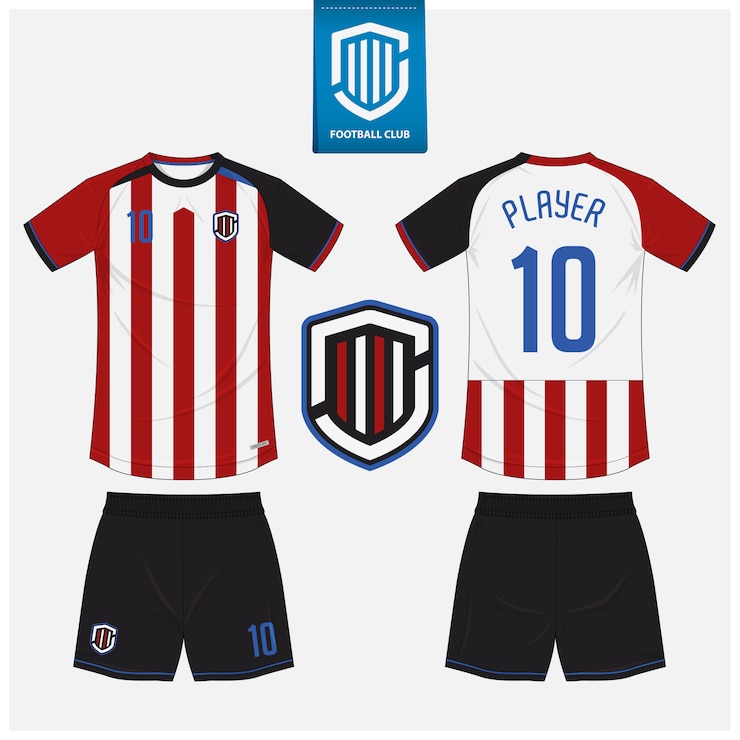 Vettore design modello maglia calcio o kit calcio.