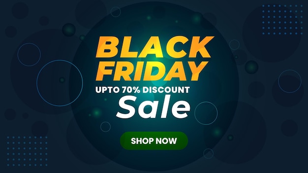 Design moderno e colorato del fondo di vendita di Black Friday