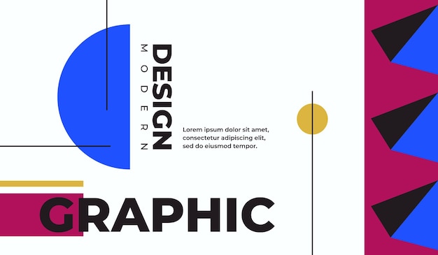 Design moderno e minimalista astratto