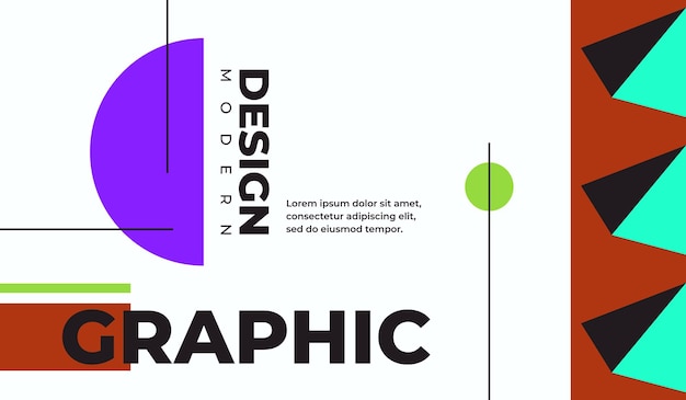 Design moderno e minimalista astratto