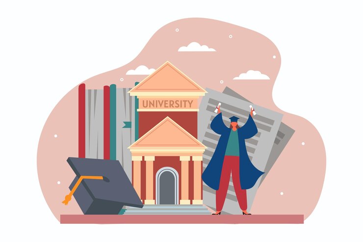Design piatto per il giorno della laurea