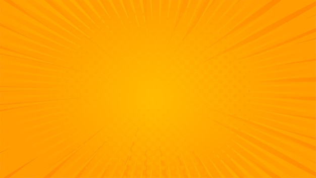 Design sfumato giallo arancio effetto sunburst