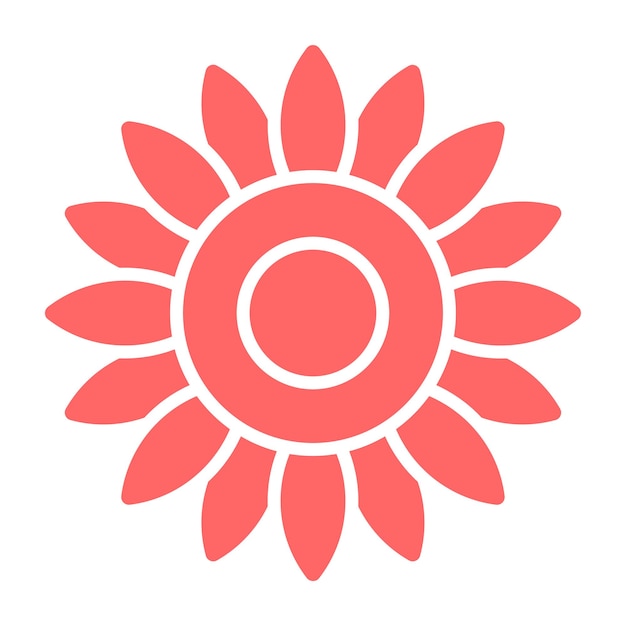 Design vettoriale Calendula Icon Style