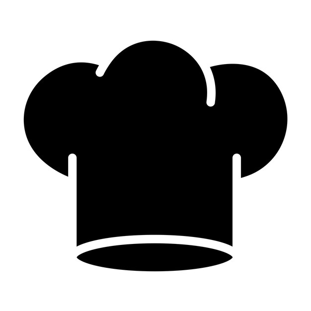 Design vettoriale Chef Hat Icon Style