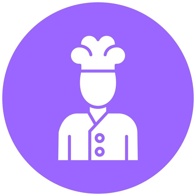 Design vettoriale Chef Icon Style