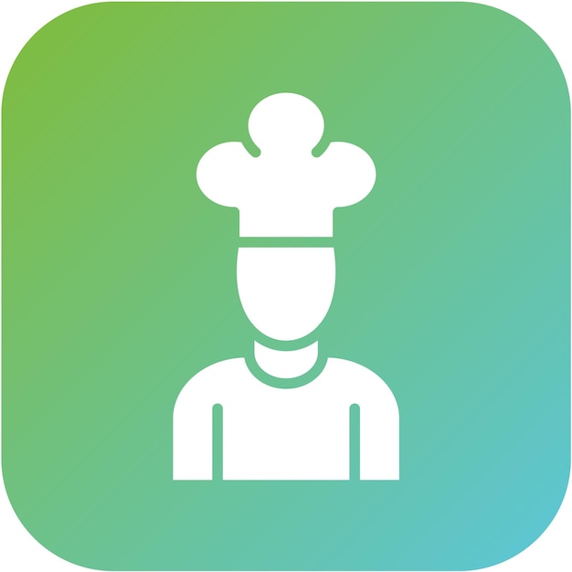Design vettoriale Chef Icon Style