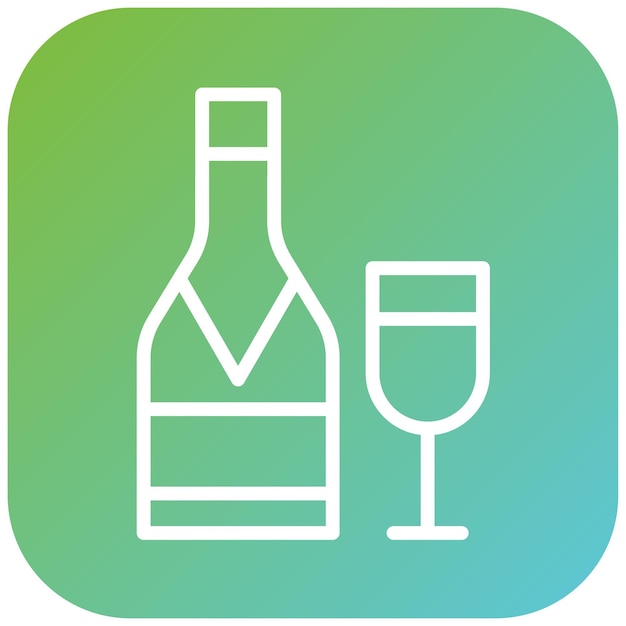 Design vettoriale Cider Craze Icon Style