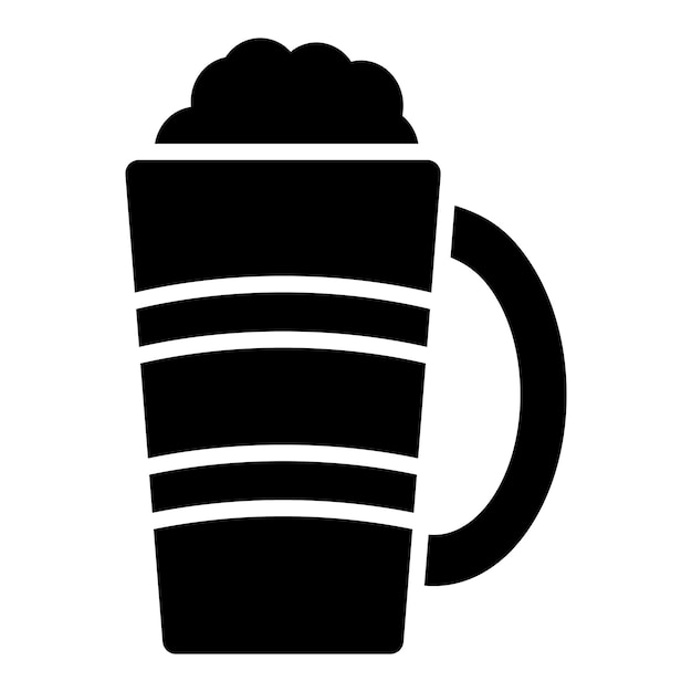 Design vettoriale Latte Macchiato Icon Style