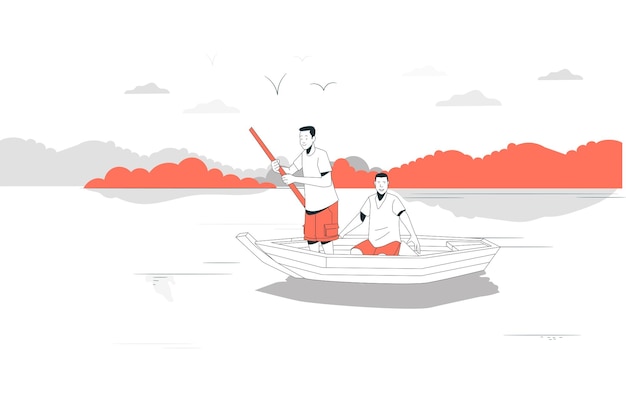 Di pesca