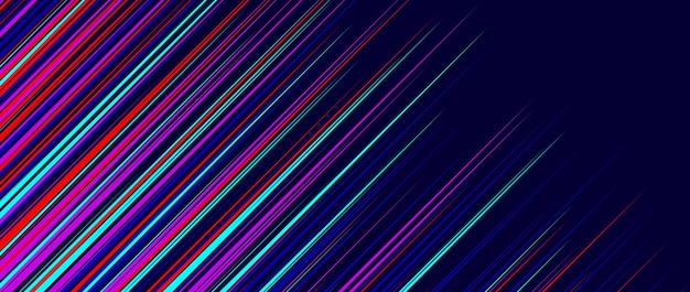 Diagonale linee colorate sfondo Neon sbiadimento strisce modello gradiente linee di velocità carta da parati fumetto