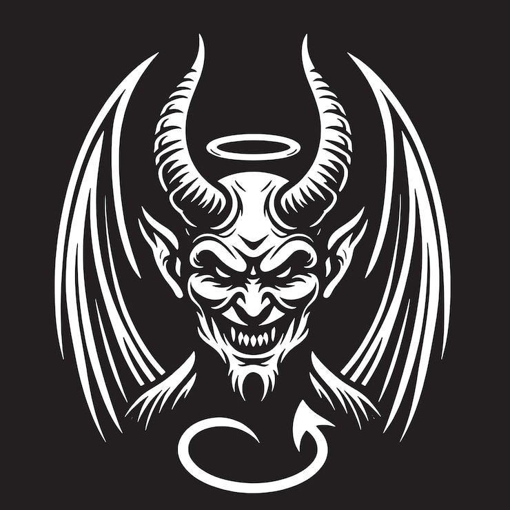 Vettore diavolo svg