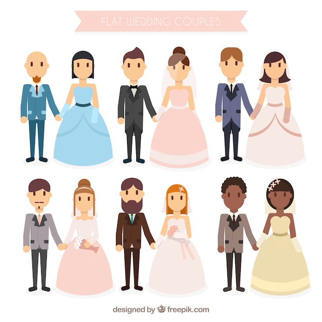 Differets tipo di matrimoni coppie