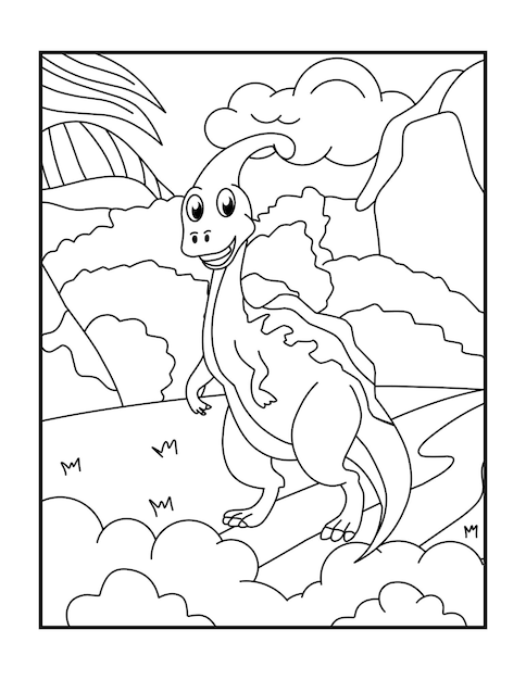 dinosauri da colorare per bambini