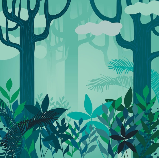 Disegnato a mano Fantasia artistica vettoriale Illustrazione