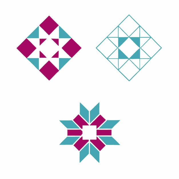 Disegni a disegni geometrici
