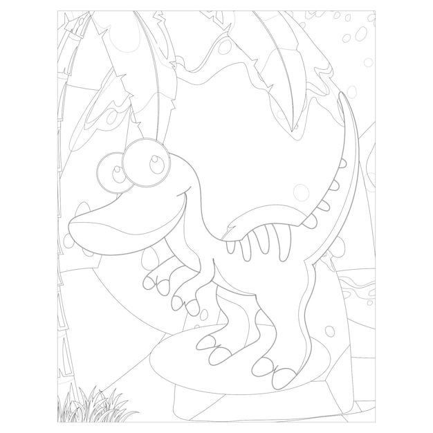 Disegni da colorare di dinosauri per bambini