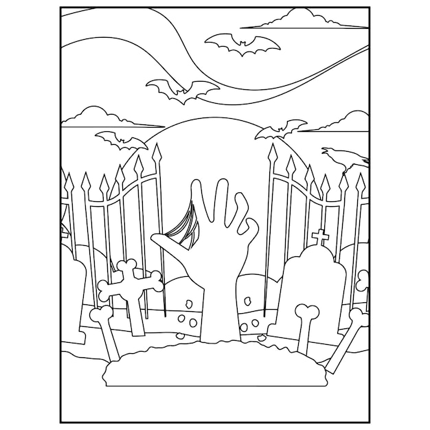 Disegni da colorare di Halloween per bambini