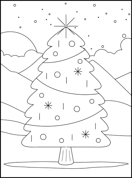 Disegni da colorare di Natale per bambini