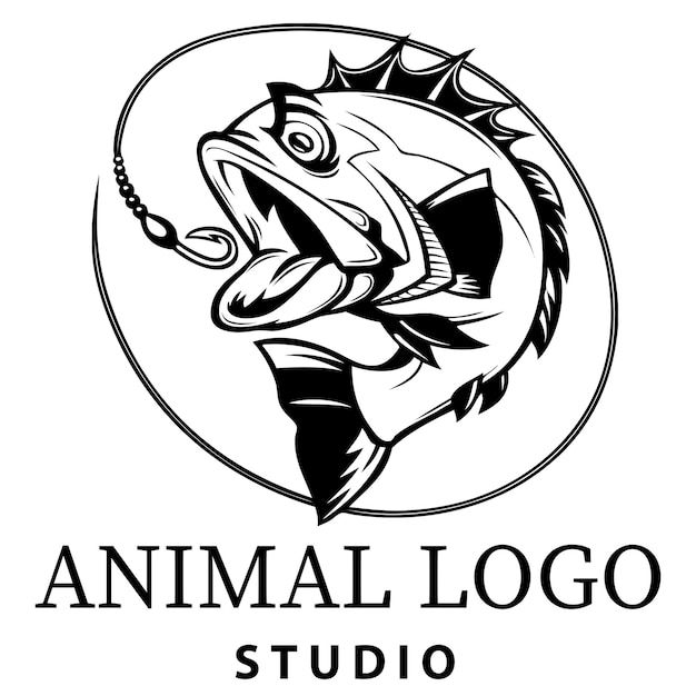 Disegni dello studio del logo animale