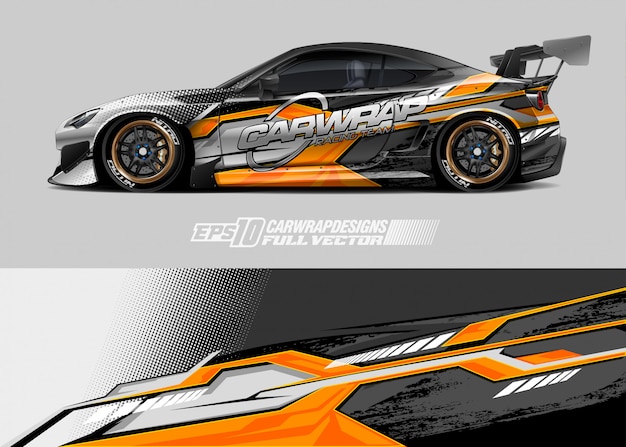 Disegni di avvolgere auto da corsa