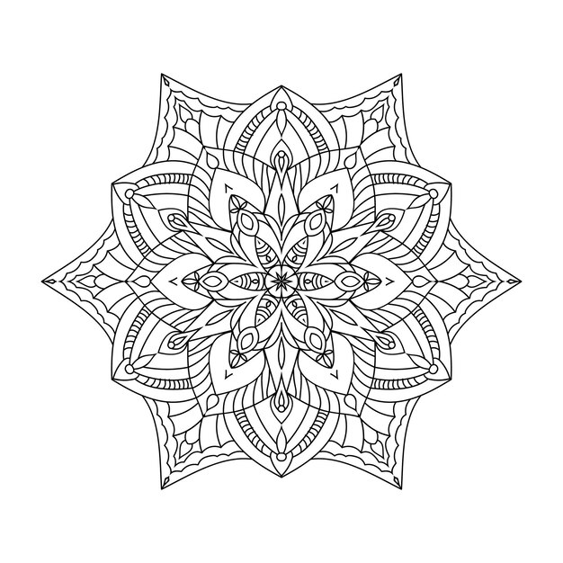 Disegni di Mandala per bambini e adulti