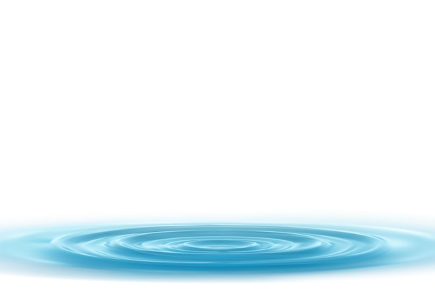 Disegno 3d realistico con spruzzi d'acqua. illustrazione vettoriale