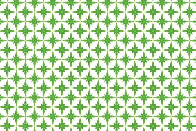 disegno a disegno senza cuciture di forme geometriche astratte con sfondo di foglie